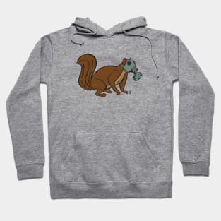 COVID Refugee Squirrel Hoodie